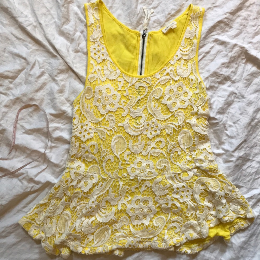 Adorable summer Meadow Rue tank top